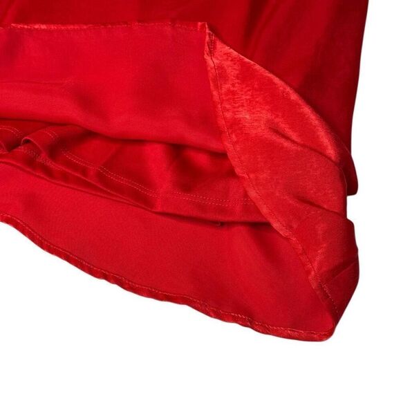 Wild Fable NWT red rosette mini babydoll holiday dress size M - Picture 7 of 14